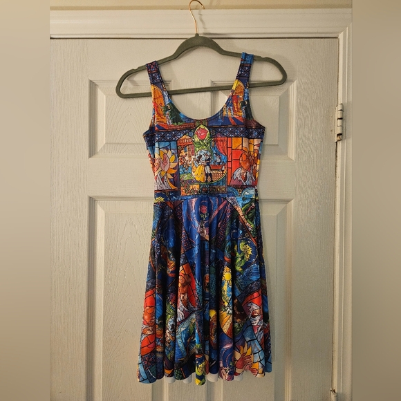 Blackmilk Beauty and the Beast Skater - Picture 3 of 6